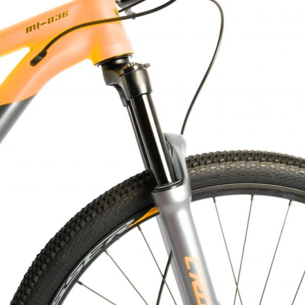 Bicicletă Crosser MT-036 29" 19" Aluminiu/ Orange Gray photo 4 Bicicletă Crosser MT-036 29" 19" Aluminiu/ Orange Gray photo 4