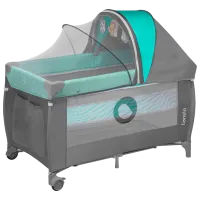 Țarc pentru copii Lionelo Sven Plus (1001121-002) 0 luni - 3 ani / Turquoise photo 2