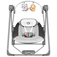 Leagăn pentru bebeluși Lionelo Otto Cozy (1001128-001) 9 kg/ Gray photo 2