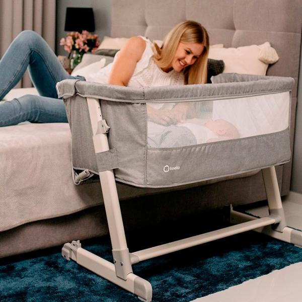 Детская кровать Lionelo Theo (1001131-003) 0 месяцев -/ Серый photo 6 Детская кровать Lionelo Theo (1001131-003) 0 месяцев -/ Серый photo 6