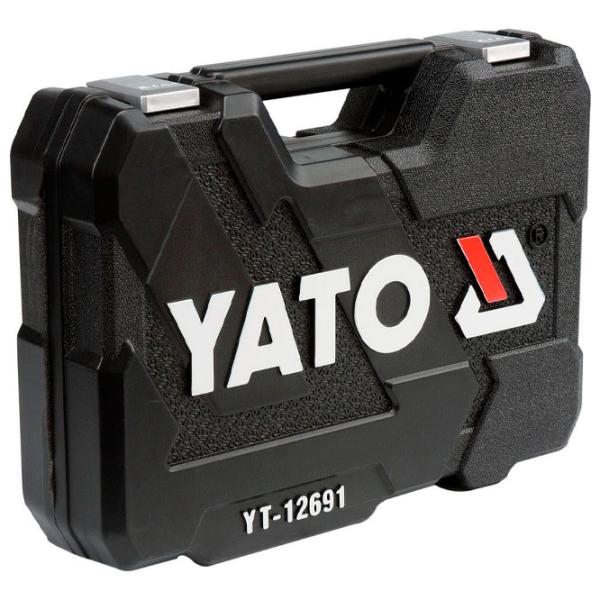 Set chei tubulare cu clichet Yato YT-12691 Cantitatea în set: 82 buc. photo 2