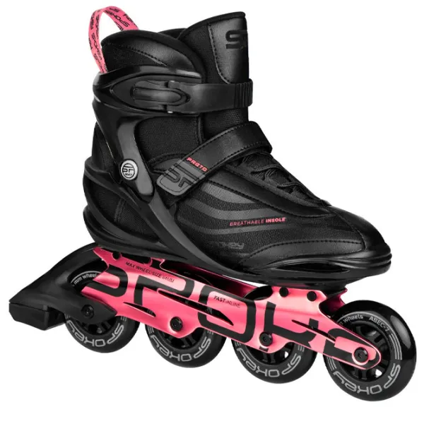 Ролики Spokey Preto (929418) для женщин/ Фитнес/ Розовый photo 3 Ролики Spokey Preto (929418) для женщин/ Фитнес/ Розовый photo 3