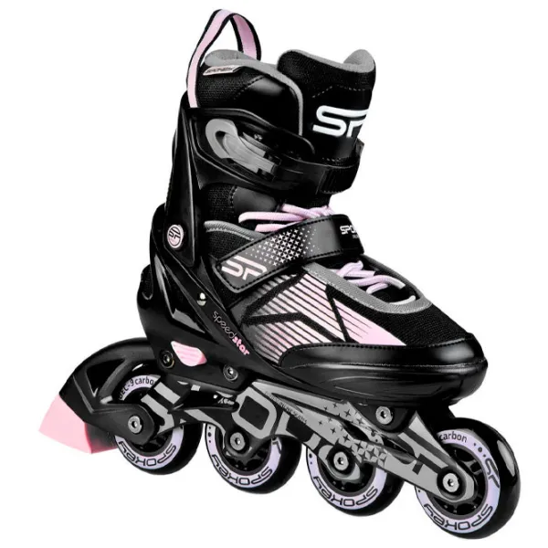 Ролики Spokey Speed Pro (926979) для девочек/ Фитнес/ Черный photo 4 Ролики Spokey Speed Pro (926979) для девочек/ Фитнес/ Черный photo 4