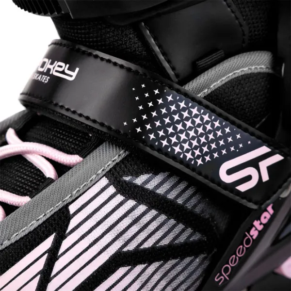 Ролики Spokey Speed Pro (926979) для девочек/ Фитнес/ Черный photo 5 Ролики Spokey Speed Pro (926979) для девочек/ Фитнес/ Черный photo 5