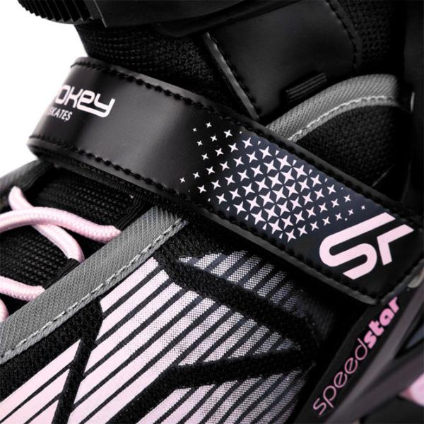 Ролики Spokey Speed Pro (926979) для девочек/ Фитнес/ Черный photo 5 Ролики Spokey Speed Pro (926979) для девочек/ Фитнес/ Черный photo 5