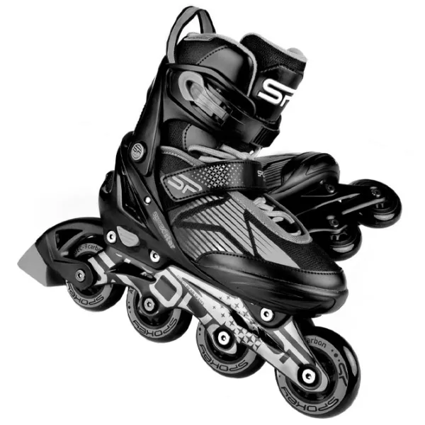 Ролики Spokey Speed Pro (926983) для мальчиков/ Фитнес/ Черный photo 5 Ролики Spokey Speed Pro (926983) для мальчиков/ Фитнес/ Черный photo 5
