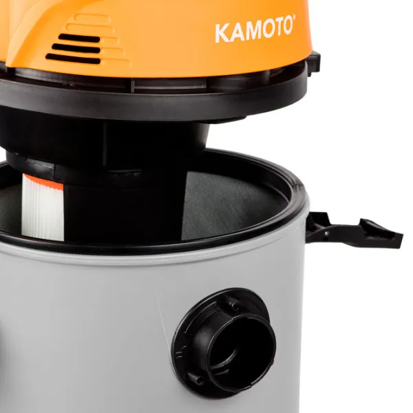 Aspirator industrial Kamoto VC18 Uscată, umedă/ 1200 W photo 5 Aspirator industrial Kamoto VC18 Uscată, umedă/ 1200 W photo 5