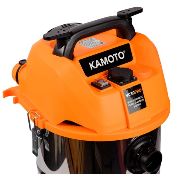 Промышленный пылесос Kamoto VC30PRO Сухая, влажная/ 1200 Вт photo 4