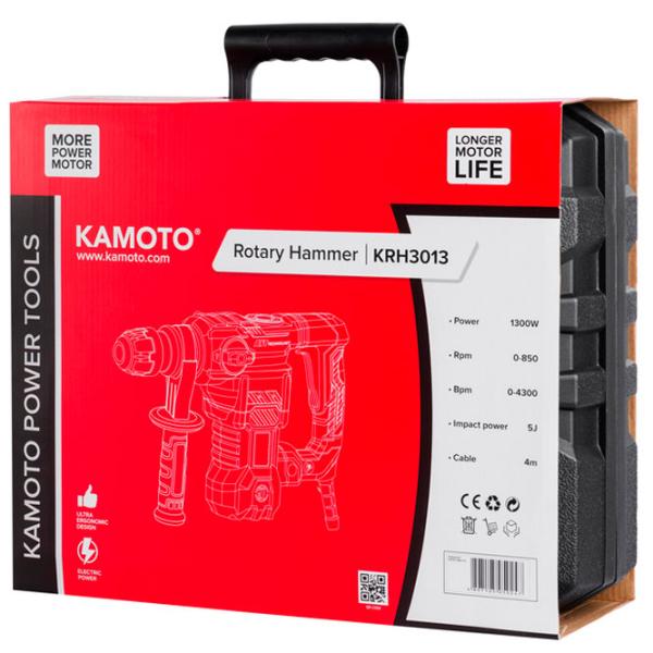 Ciocan rotopercutor Kamoto KRH 3013 1300 W/ Red photo 5