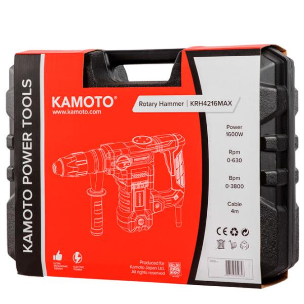 Перфоратор Kamoto KRH 4216MAX 1600 Вт / Красный photo 7