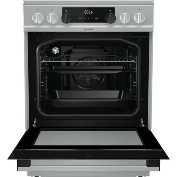 Aragaz Gorenje EC 6341 XC Electrică/ Inox/ Black photo 4