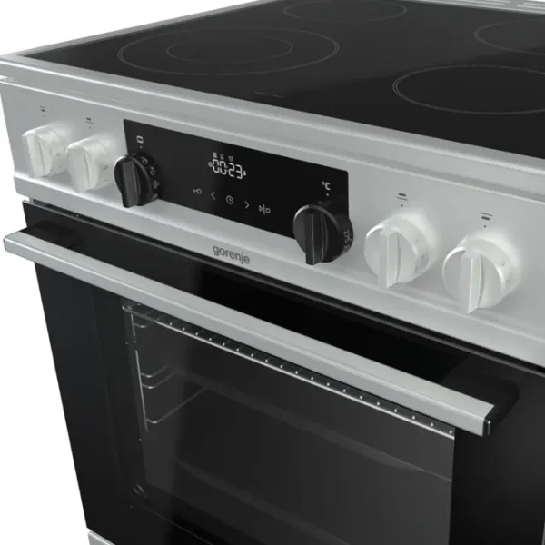 Aragaz Gorenje EC 6341 XC Electrică/ Inox/ Black photo 5