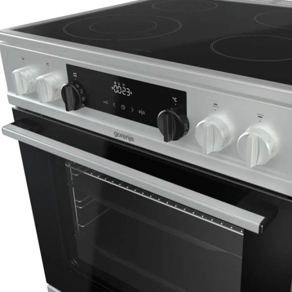Aragaz Gorenje EC 6341 XC Electrică/ Inox/ Black photo 5