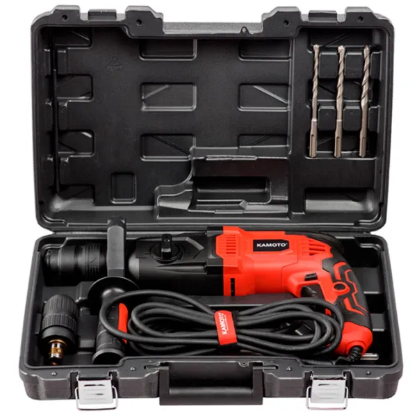 Ciocan rotopercutor Kamoto KRH 2611Q 1050 W/ Red photo 8