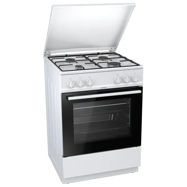 Aragaz Gorenje G 6111 WJ Pe gaz/ White photo 2