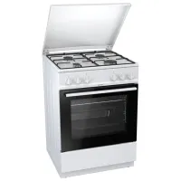 Aragaz Gorenje G 6111 WJ Pe gaz/ White photo 2