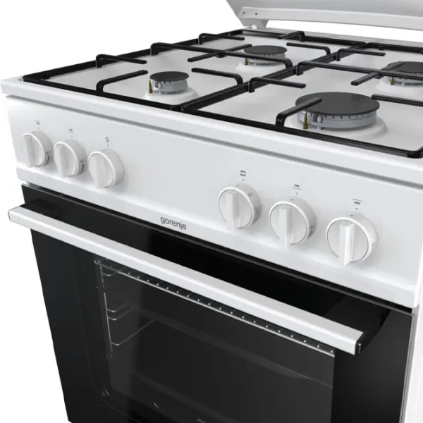 Aragaz Gorenje G 6111 WJ Pe gaz/ White photo 5