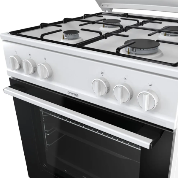 Aragaz Gorenje G 6111 WJ Pe gaz/ White photo 5