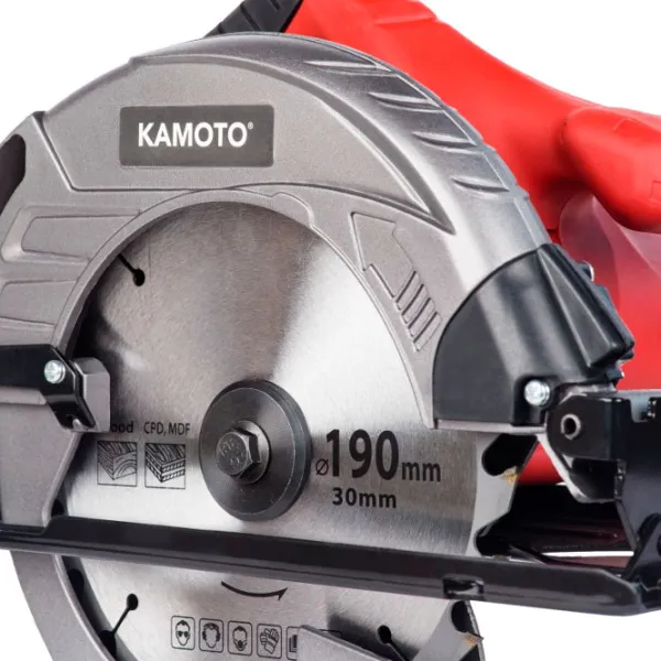 Дисковая пила Kamoto KCS1519 190 мм/ Красный photo 7