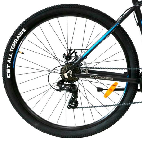 Bicicletă Crosser INSPIRON 29" 22 Aluminiu/ Blue Black photo 2