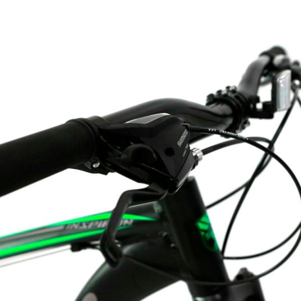 Bicicletă Crosser INSPIRON 29" 22 Aluminiu/ Green Black photo 4 Bicicletă Crosser INSPIRON 29" 22 Aluminiu/ Green Black photo 4