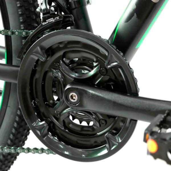 Bicicletă Crosser INSPIRON 29" 22 Aluminiu/ Green Black photo 5 Bicicletă Crosser INSPIRON 29" 22 Aluminiu/ Green Black photo 5