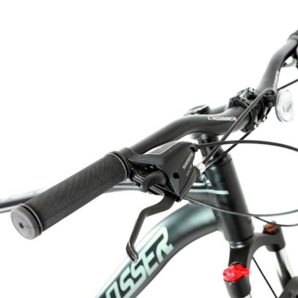 Велосипед Crosser JAZZZ EF51 21S 29" 17" Алюминий/ Оранжевый Черный photo 2 Велосипед Crosser JAZZZ EF51 21S 29" 17" Алюминий/ Оранжевый Черный photo 2