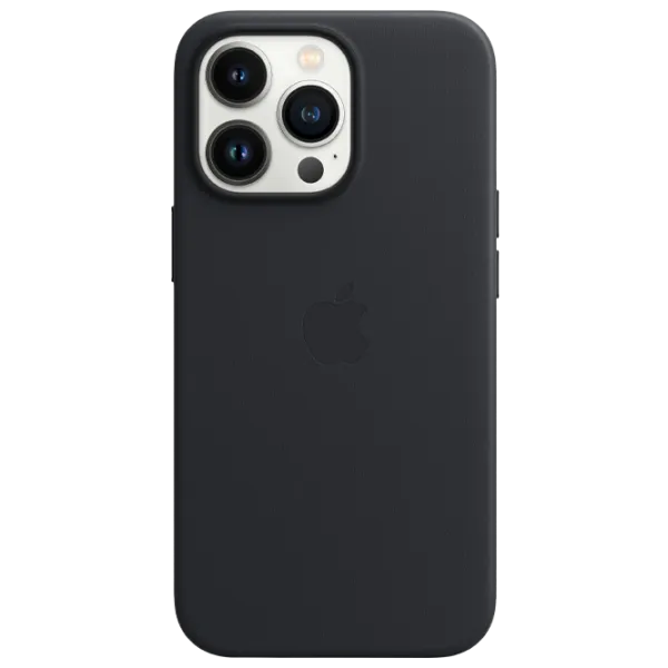 Husă pentru smartphone Apple iPhone 13 Pro Apple/ Back/ Piele/ Midnight Black photo 2 Husă pentru smartphone Apple iPhone 13 Pro Apple/ Back/ Piele/ Midnight Black photo 2