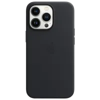 Чехол для смартфона Apple iPhone 13 Pro Apple/ Back/ Кожа/ Midnight Черный photo 2