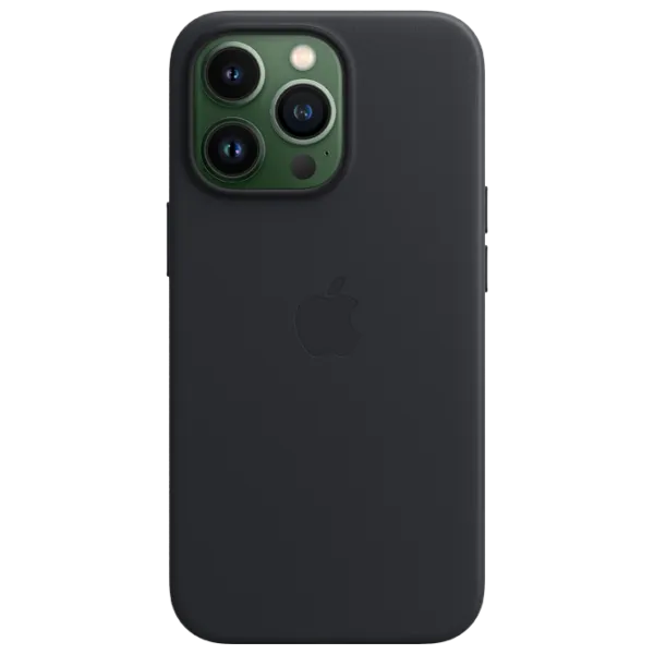 Husă pentru smartphone Apple iPhone 13 Pro Apple/ Back/ Piele/ Midnight Black photo 3 Husă pentru smartphone Apple iPhone 13 Pro Apple/ Back/ Piele/ Midnight Black photo 3