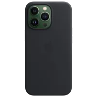 Чехол для смартфона Apple iPhone 13 Pro Apple/ Back/ Кожа/ Midnight Черный photo 3