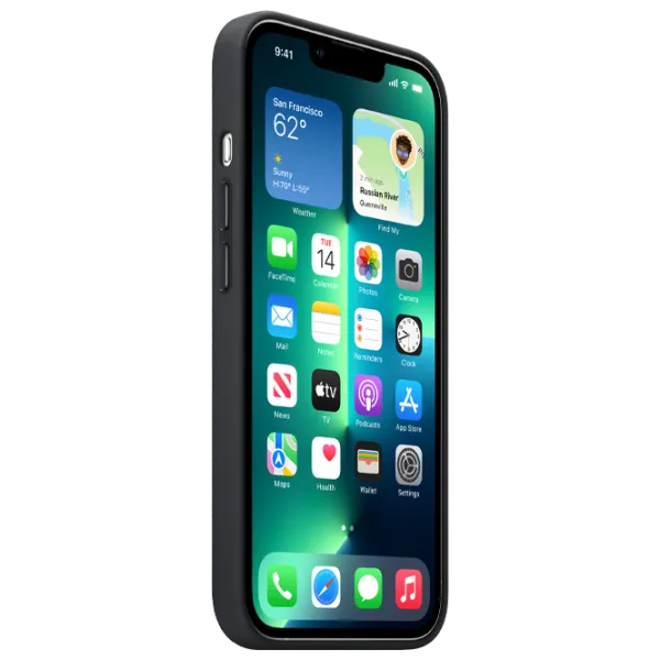 Husă pentru smartphone Apple iPhone 13 Pro Apple/ Back/ Piele/ Midnight Black photo 5 Husă pentru smartphone Apple iPhone 13 Pro Apple/ Back/ Piele/ Midnight Black photo 5