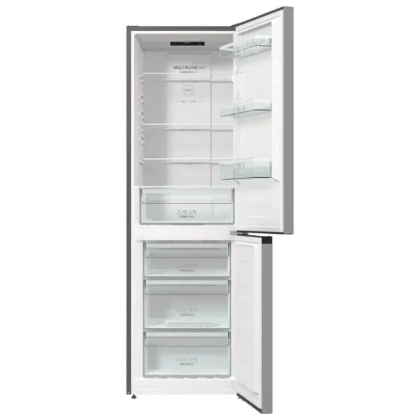 Frigider Gorenje NRK 6191 ES4 cu congelator jos 302 l / 185 cm / Inox photo 6