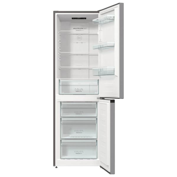 Frigider Gorenje NRK 6191 ES4 cu congelator jos 302 l / 185 cm / Inox photo 6