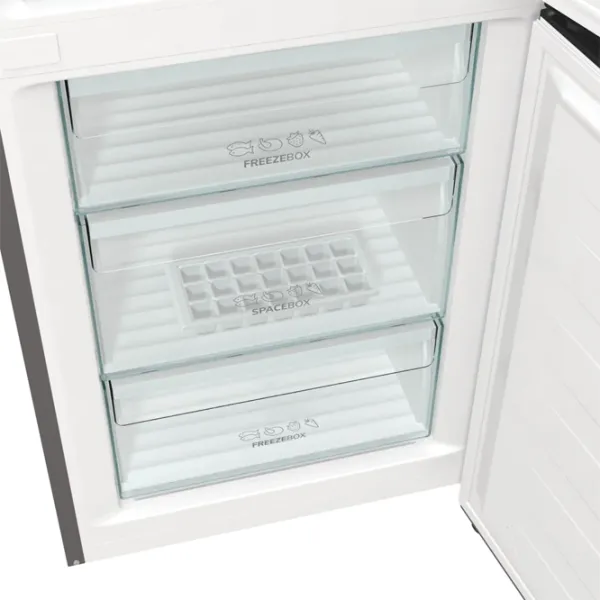 Frigider Gorenje NRK 6191 ES4 cu congelator jos 302 l / 185 cm / Inox photo 9