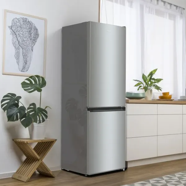 Frigider Gorenje NRK 6191 ES4 cu congelator jos 302 l / 185 cm / Inox photo 10