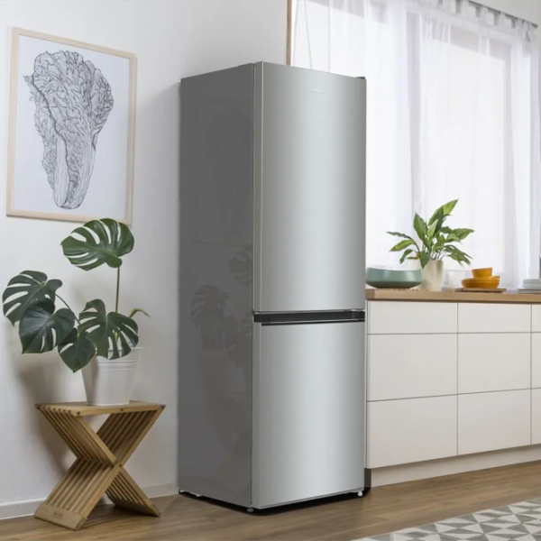 Frigider Gorenje NRK 6191 ES4 cu congelator jos 302 l / 185 cm / Inox photo 10