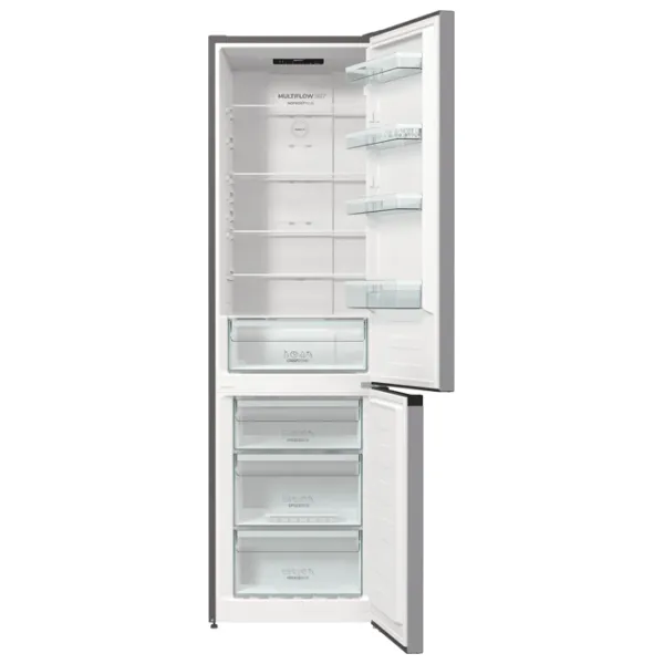Frigider Gorenje NRK 6201 ES4 cu congelator jos 331 l / 200 cm / Inox photo 6