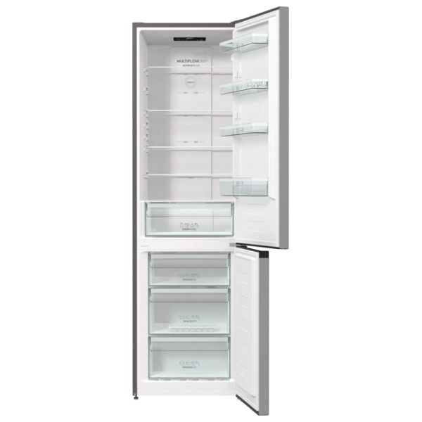 Frigider Gorenje NRK 6201 ES4 cu congelator jos 331 l / 200 cm / Inox photo 6