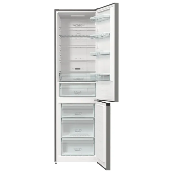 Frigider Gorenje NRK 6202 AXL4 cu congelator jos 331 l / 200 cm / Inox photo 5