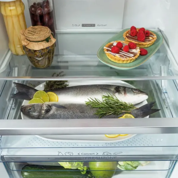 Frigider Gorenje NRK 6202 AXL4 cu congelator jos 331 l / 200 cm / Inox photo 9
