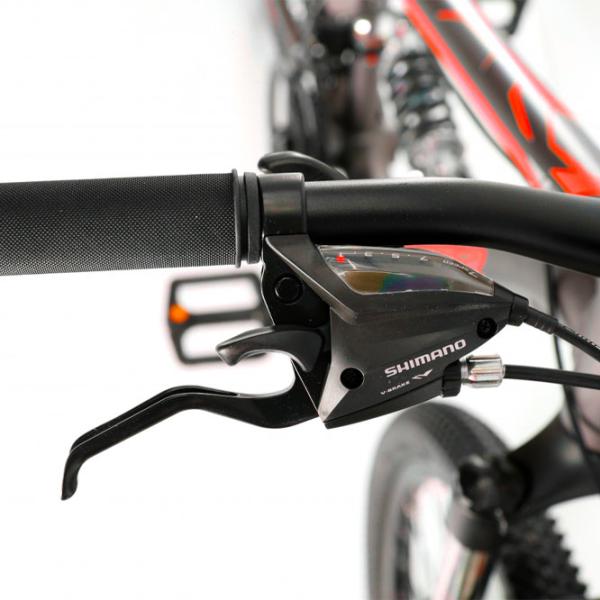 Bicicletă Crosser Legion 26" 14" (26-031-21-14) Aluminiu/ Red Silver photo 2 Bicicletă Crosser Legion 26" 14" (26-031-21-14) Aluminiu/ Red Silver photo 2