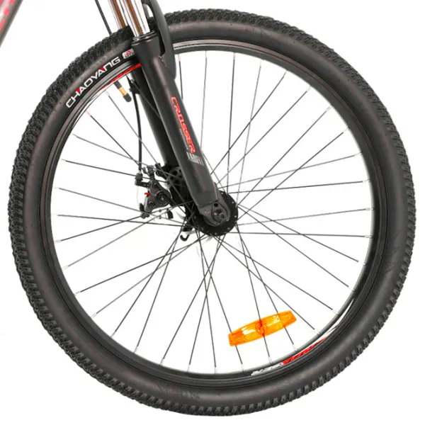 Bicicletă Crosser Legion 24" 13" (26-031-21-13) Aluminiu/ Red Silver photo 4 Bicicletă Crosser Legion 24" 13" (26-031-21-13) Aluminiu/ Red Silver photo 4