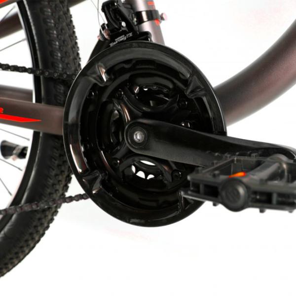 Bicicletă Crosser Legion 24" 13" (26-031-21-13) Aluminiu/ Red Silver photo 5 Bicicletă Crosser Legion 24" 13" (26-031-21-13) Aluminiu/ Red Silver photo 5