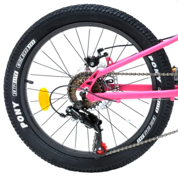 Велосипед Crosser Kids Bike 20" Алюминий/ Розовый Синий photo 3 Велосипед Crosser Kids Bike 20" Алюминий/ Розовый Синий photo 3