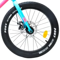 Bicicletă Crosser Kids Bike 20" Aluminiu/ Pink Blue photo 4