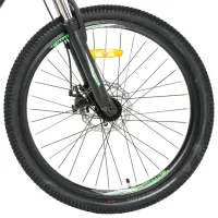 Велосипед Crosser Levin 26" 14" (24-036-21-14) Алюминий/ Зелёный Черный photo 4