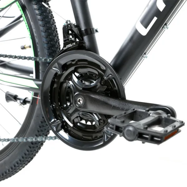 Bicicletă Crosser Levin 26" 14" (24-036-21-14) Aluminiu/ Green Black photo 5 Bicicletă Crosser Levin 26" 14" (24-036-21-14) Aluminiu/ Green Black photo 5