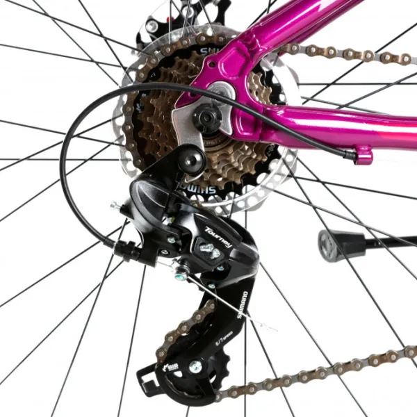 Велосипед Crosser P6-2 24" 13" Алюминий/ Пурпурный photo 5