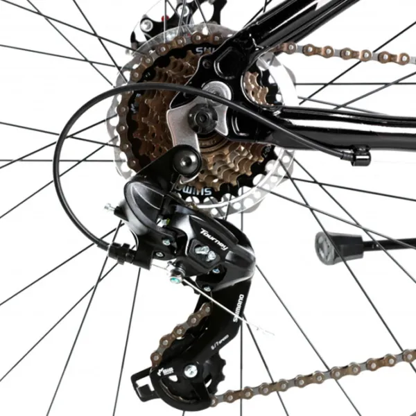 Велосипед Crosser P6-2 27.5" 15" Алюминий/ Черный Розовый photo 3 Велосипед Crosser P6-2 27.5" 15" Алюминий/ Черный Розовый photo 3